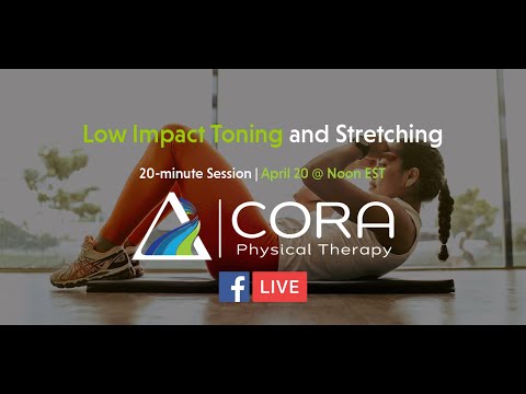 Toning and Stretching for Beginners CORA Physical Therapy